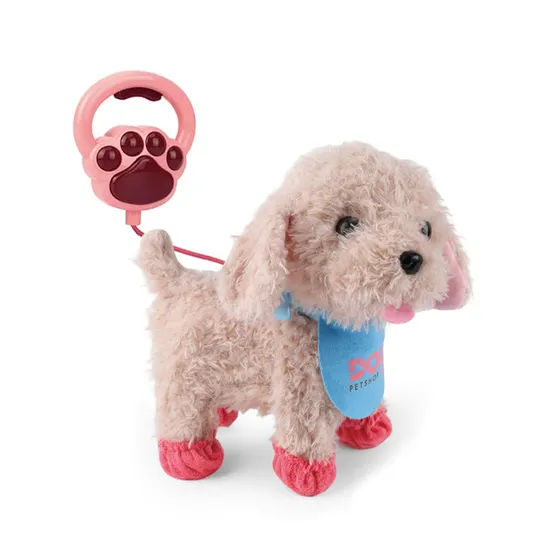 Wholesale Cute Pet Voice Custom Electric Plush Puppy Dog Animal Toy