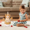 Wholesale Baby Soothing Doll Animal Bear Soft Plush Cute Toy with Light up and Music