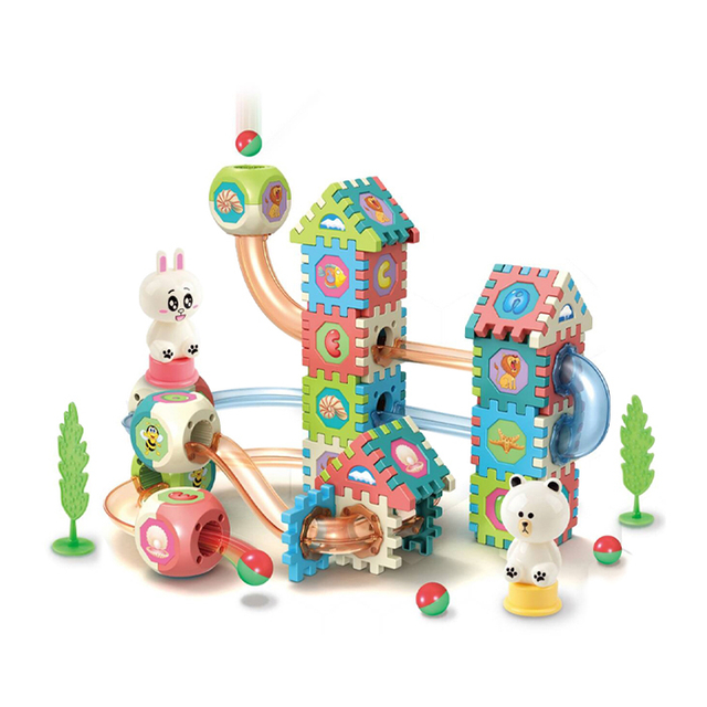 Ball Track Track Building Blocks