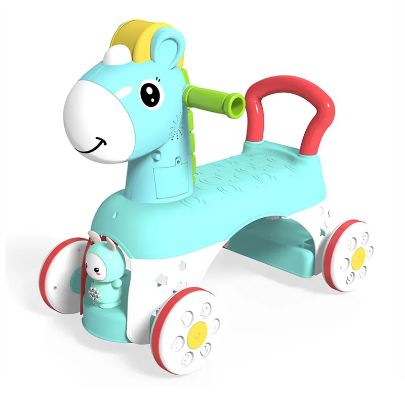 Horse Children Wholesale Battery Powered Ride on Toys Cars Kids Baby Soothing Car with Music