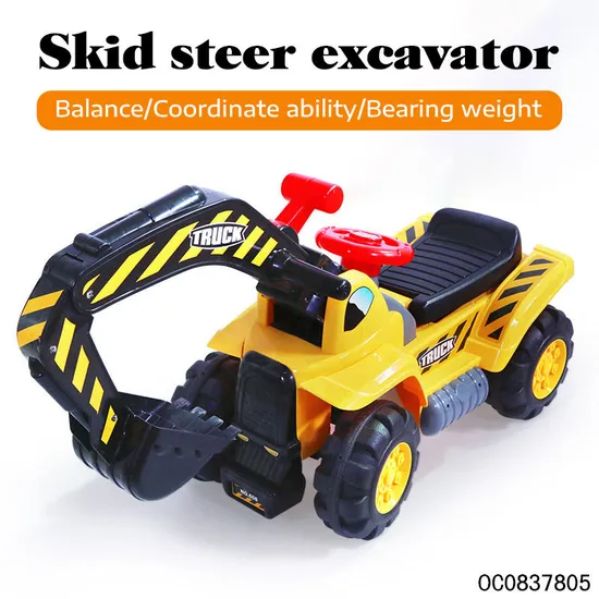 Wholesale Children Mini Small Excavator Sliding Ride on Kids Toys Balance Car