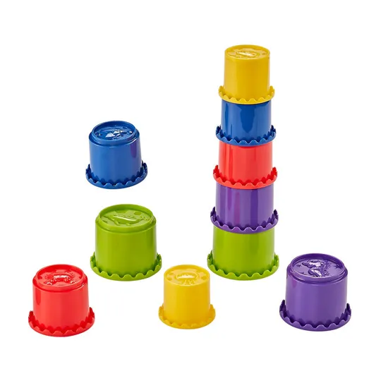 Wholesale 5PCS Baby Shower Bathtub Educational Bath Game Color Sensory Toys
