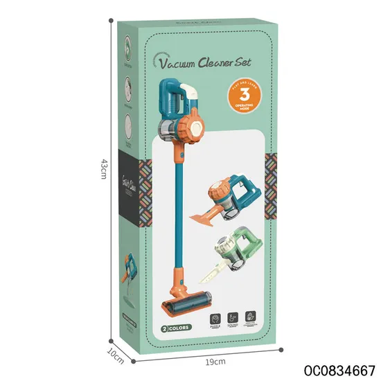 Wholesale Home Electric Cleaner Plastic Children House Play Toy Set for Kids