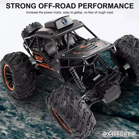 WiFi Connect Climbing Mobile Phone RC off Road Remote Control 1: 24 Scale Alloy Models Car with Camera for Kids