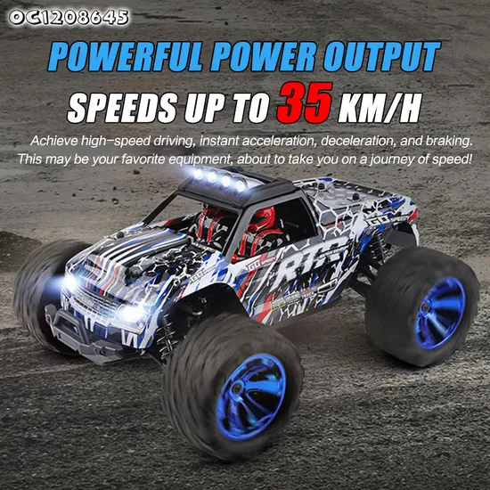 4 Wd 1: 14 Scale Remote Control RC Toy Electric High Quality Car off Road Vehicle Toys Car with LED Flash Light