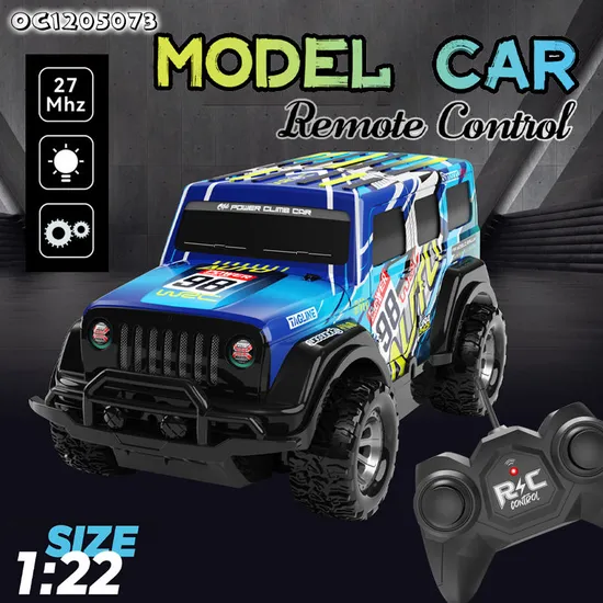 Large Size RC Race off Road with LED Light for Kids Drift Games with Remote Control Wholesale Toys Cars