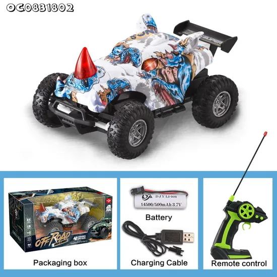 RC 4WD Racing High Speed off Road Remote Control Drift Toys 1: 16 with LED Light Race Sports Car