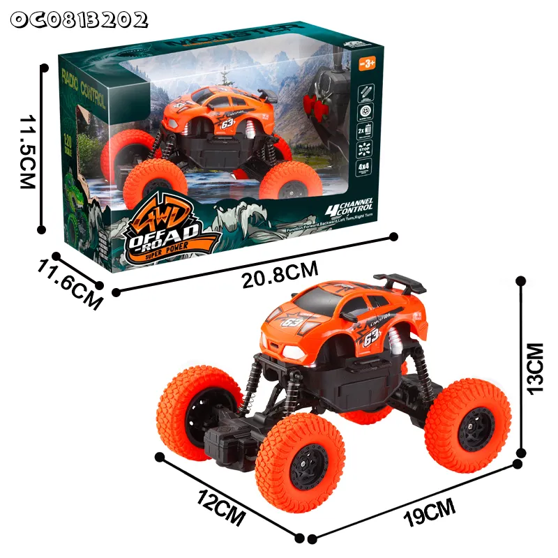 1: 20 Scale off Road Model RC Drift Rock Climbing Sand Car Toys Kids Race Cars with Remote Control Kid
