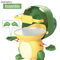 Wholesale Cartoon Dinosaur Design Hamburger Plastic Toy Fast Food Kitchen Plastic Children House Play Gift Set Toys