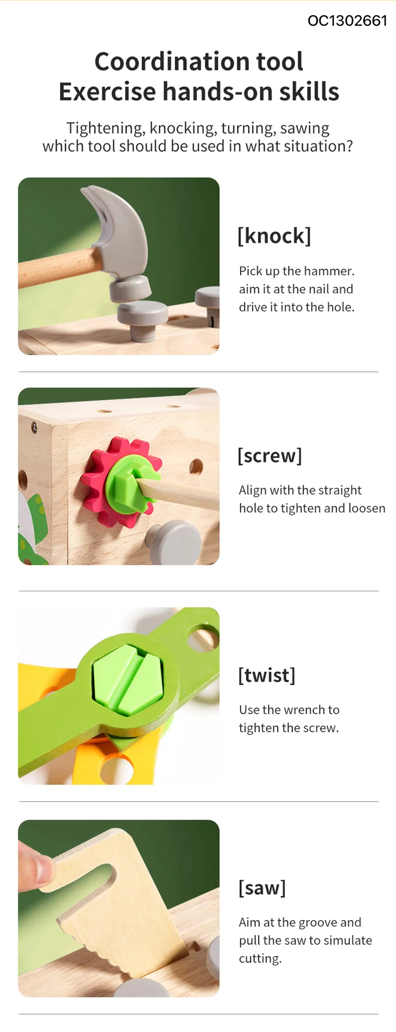 Engineer Toys Screw Driver Set with Wooden Tool Box 2026 on Sale