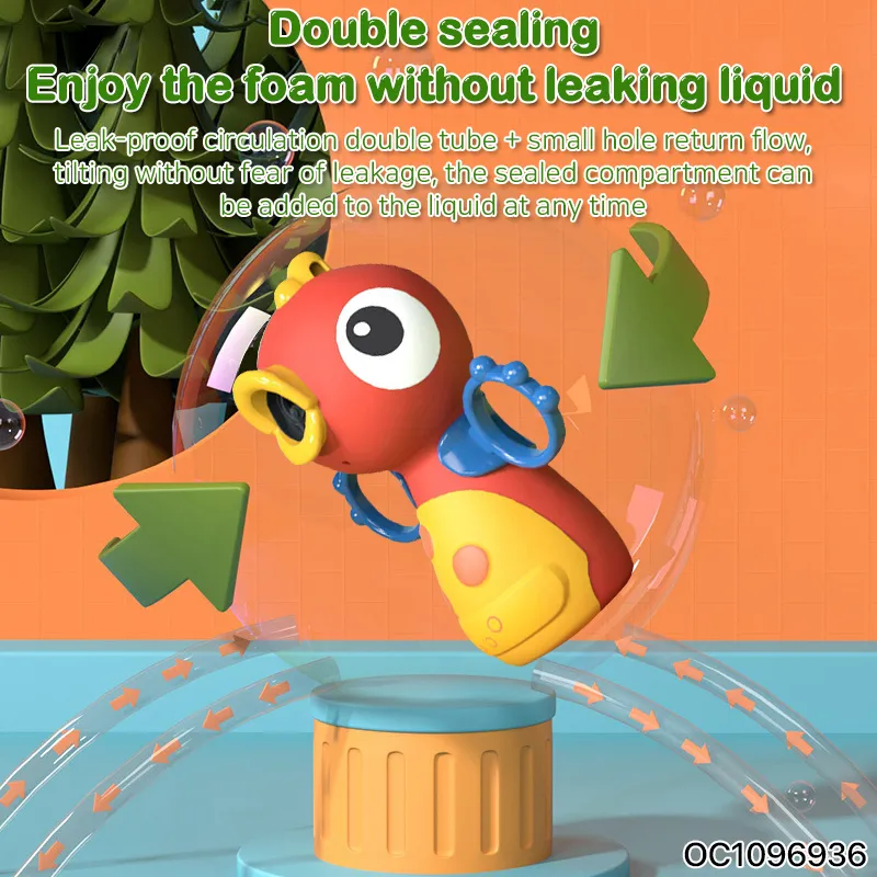 Hot Selling Children Cartoon Duck Soap Bubble Machine Wand New Release Manufacturers Wholesale Bubble Toys with Liquid for Kids