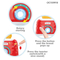 Wholesale Battery Operated Home Kitchen Products Bread Maker Children's Plastic Kitchen Set Tool Toys for Kids Pretend
