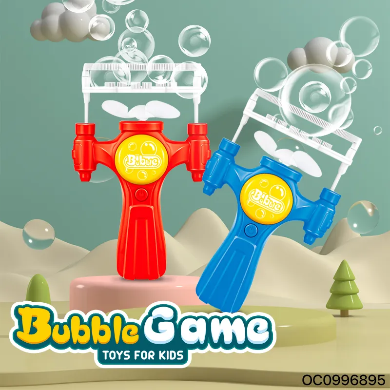 Tray 115ml Bubble Water Set Outdoor Structures Kids Toy Gun Bubble Machine with No Battery