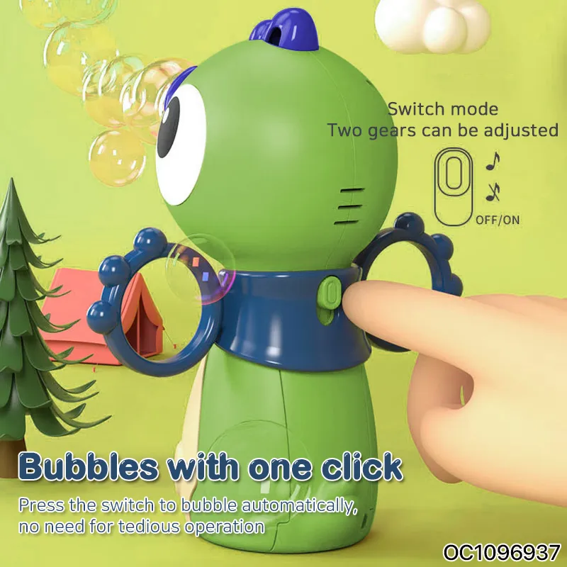 Children New Mode Summer Electronics Item China Bubble Water Dinosaur Bubble Gun Machine Other Outdoor Toys Gun