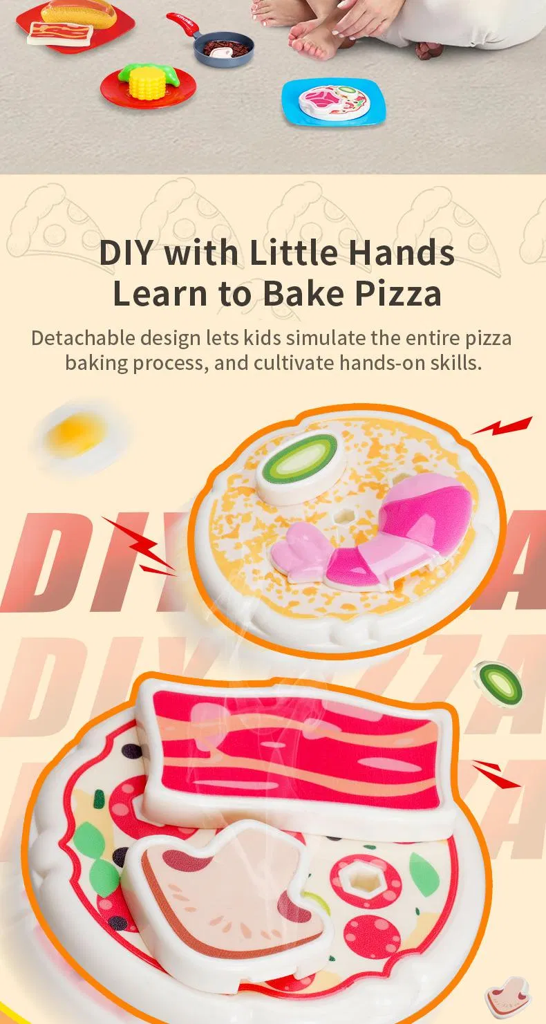 Wholesale Children Gift Kitchen Pretend Play Plastic Toy Kids Plastic Children House Cooking Play Set