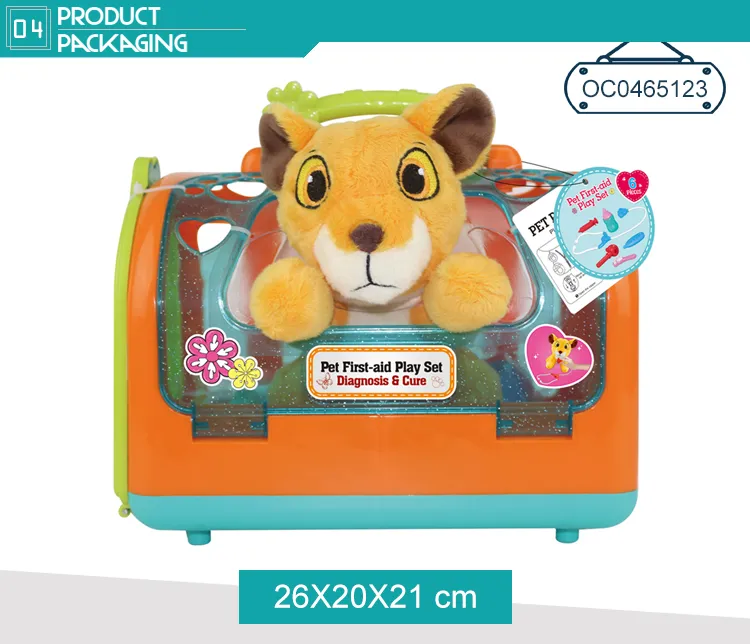 Wholesale Promotional Gift Pet Educational Montessori Doctor Play Set Toy for Kids
