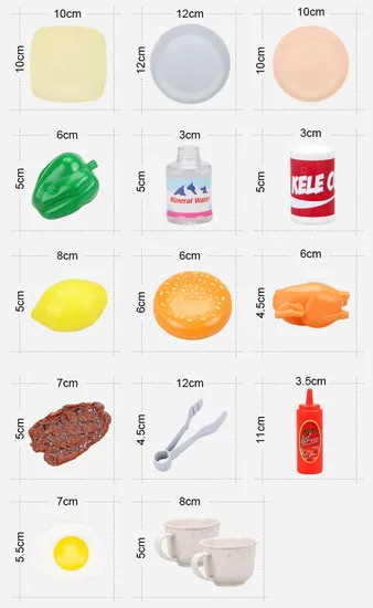 Wholesale Mini Simulation Cooking Kitchen Pretend Role Play Toys Set for Kids