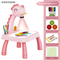 Plastic Light Giraffe Drawing Smart Electriclearning Drawing Montessori Educational Toys for Kids