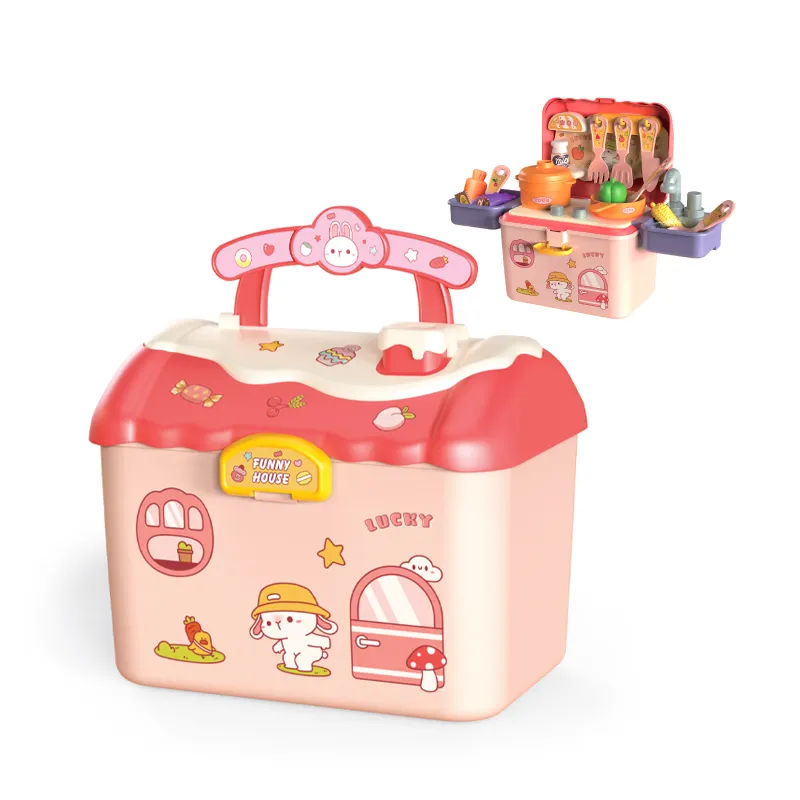 Wholesale Children Educational Pretend Plastic Kitchen Cooking Vegetable Fruit Food Toy