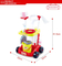 Small Plastic Household Cleaning Set Brushes Tools Toys for Baby