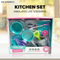 Wholesale Pretend Educational Play Plastic Cooking Children's Plastic Kitchen Tools Set Toy for Kids