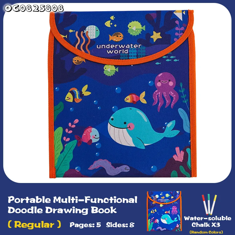 Wholesale DIY Baby Coloring Cloth Books Early Education Painting Drawing Montessori Educational Toy