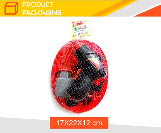 Children Pretend Fire Control Set Plastic Firefighting Tool Toy with Fireman Helmet Hat