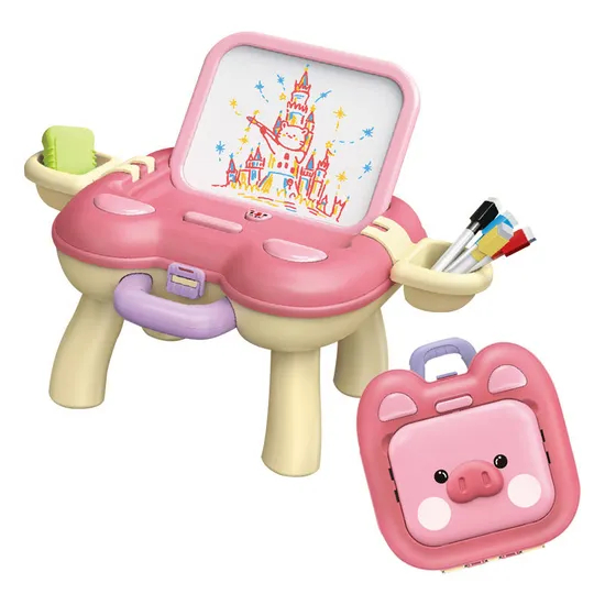 Wholesale Early Montessori Educational Drawing Table Set Learning Popular DIY Toys for Kids