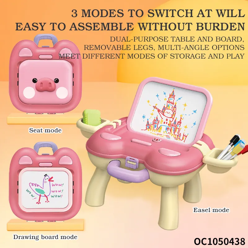 Wholesale Early Montessori Educational Drawing Table Set Learning Popular DIY Toys for Kids