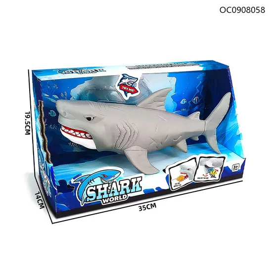 Wholesale Fishing Animal Play Cute PVC Swimming Toy Fish Educational Toys for Kids