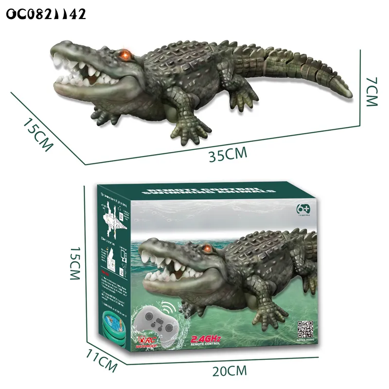 Wholesale Plastic Kids Funny Remote Control Plastic Pool Animals in Water Toy