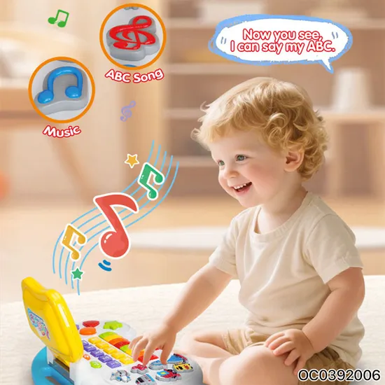 Wholesale Electronic Montessori Educational Plastic Piano Keyboard Music Toys