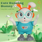 Wholesale Electric Animals Plastic Popular Dancing Rabbit Sing Baby Toys with Lights