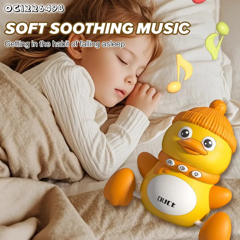 Wholesale Electric Battery Operated Animal Baby Sensory Musical Plastic Light up Toys
