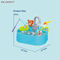 Wholesale Summer Montessori Summer Handheld Plastic Magnetic Fishing Game Water Toys