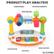Wholesale Interactive Electronic Musical Keyboard Piano Baby Educational Hand Light Toys for Kids