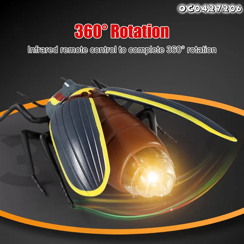 Wholesale Funny 3D Scale Model Remote Control Realistic Flying Insects Model Animal Toy for Kids