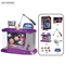 Wholesale Plastic Montessori Colorful Light Fish Tank Electronic Fishing Game Machine Toy Game for Kids