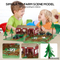 Wholesale Montessori Educational Farm Toys Animals for Kids with Plastic Truck