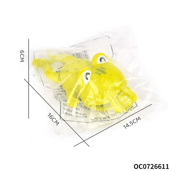 Wholesale Children Water Cute Shower Bath Swimming Plastic Frog Toy