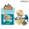 Small Dinosaur Toys Jurassic Popular DIY Assembled Models Boy Toys for Kids Children