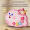 Wholesale Montessori Educational Plastic Battery Operated Sensory Pink Musical Keyboard Rabbit Piano Toy