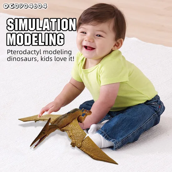 Display Box Plastic Jurassic Dinosaur Model Simulated Pterosaur Toy Flying B O Dinosaur Toy for Cognitive Education