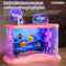 2026 New Arrival Funny Kids Interactive Indoor Games Battery Operated Swimming Fish Table Game Machine Toy with Lighted up Tank