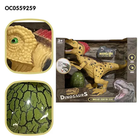Game Dinosaur Party Game Toy for Children Learning Animals Toys with Light Sound