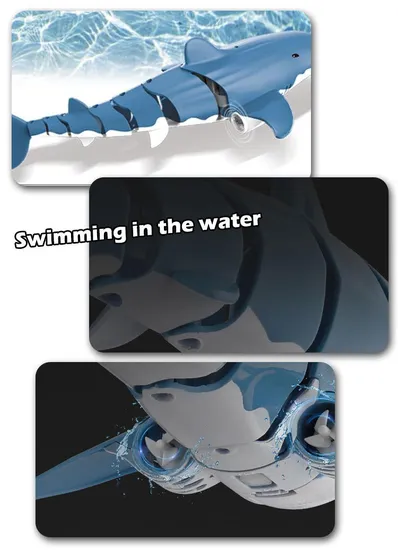 Wholesale Swimming Pool RC Animal Remote Control Shark Plastic Toys for Kids