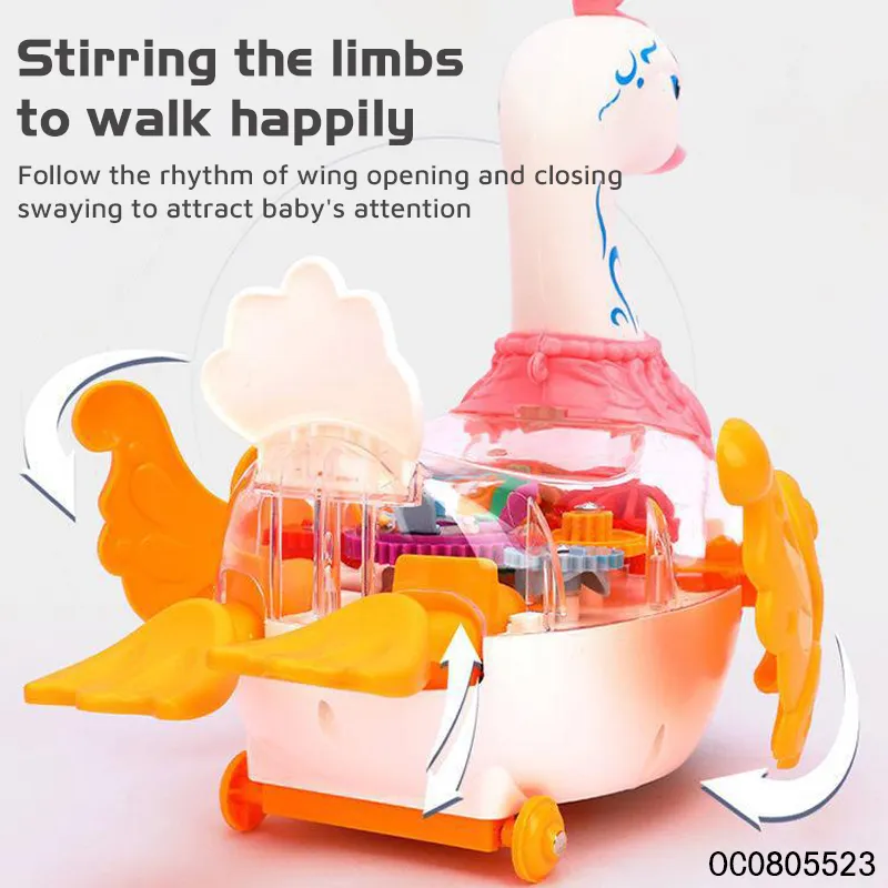 Wholesale Electric Unique Battery-Operated Plastic Walking Animal Toys for Kids