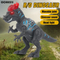 Collectable Simulation Realistic PVC Classic Model Jurassic Light up Walking Dinosaur Electric Toys for Children with Sound