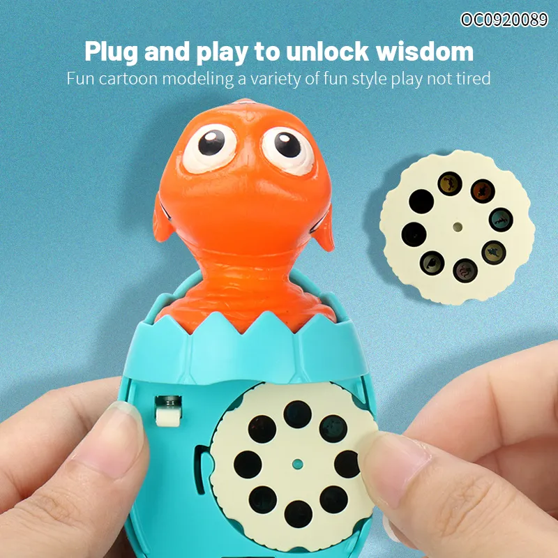 Wholesale Montessori Educational Animals Mini Projection Flashlight Light Children Toy Sets for Kids