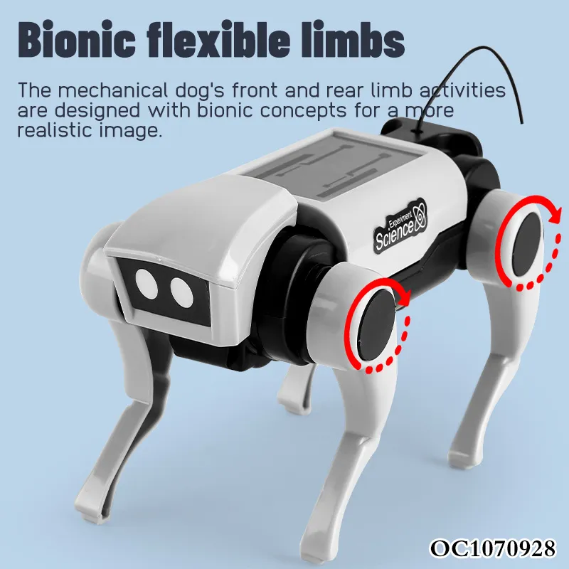 Wholesale Intelligent New Product 2in1 Kids Plastic Electronic Realistic Remote Control Dog Robot Toys